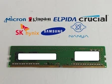 Major Brand 8 GB PC4-25600 (DDR4-3200) 1Rx16 DDR4 Desktop Memory
