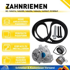 Zahnriemen + Rolle + Wasserpumpe für Opel Astra G H J Vectra C 1.6 1.8 KTBWP5620