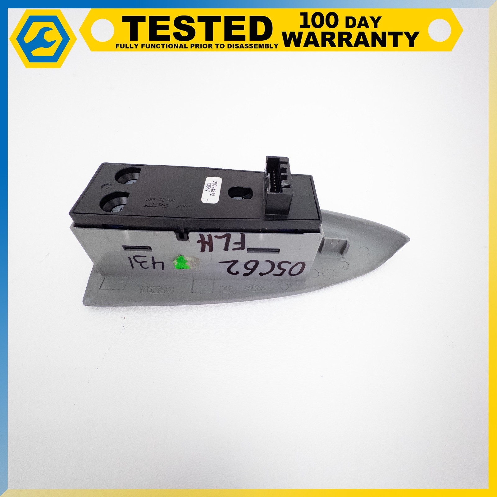 05-13 CHEVROLET CORVETTE C6 FRONT LEFT DRIVER SIDE POWER WINDOW MIRROR SWITCH OE