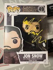 Kit Harrington Autograph Signed Jon Snow Funko Pop! ACOA - Game of Thrones