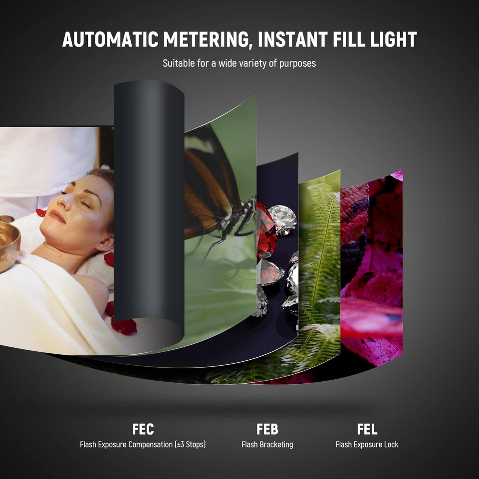 NEEWER RF1-ND Ring Flash for Nikon, 76Ws TTL, 5600K, Macro - Image 3 of 4