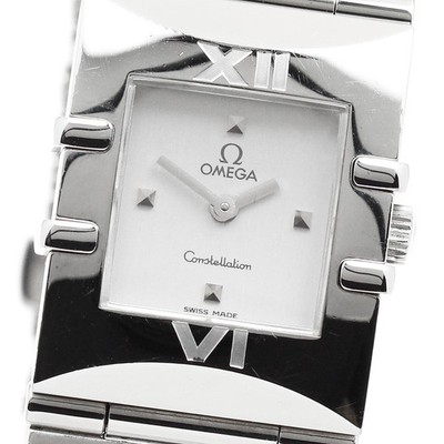 OMEGA 1521.31 Constellation Carre Quadra Quartz Ladies Watch From Japan G0314