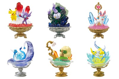 Re-ment Pokemon POKÉMON GEMSTONE COLLECTION 2 BOX products, 6 types, 6 pieces, a