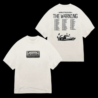 The Warning World Tour 2026 Tour Date T-shirt