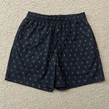 Chubbies Mens The Danger Zones 5.5” Shorts Black Stars Size Small