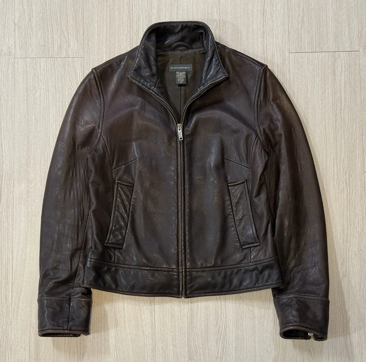 Banana Republic Leather Outer Shell Coats, Jackets & Waistcoats