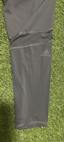 adidas parley Womens How We Do Tights Grey Black Medium Running Yoga Fitness NEW - Picture 21 of 24