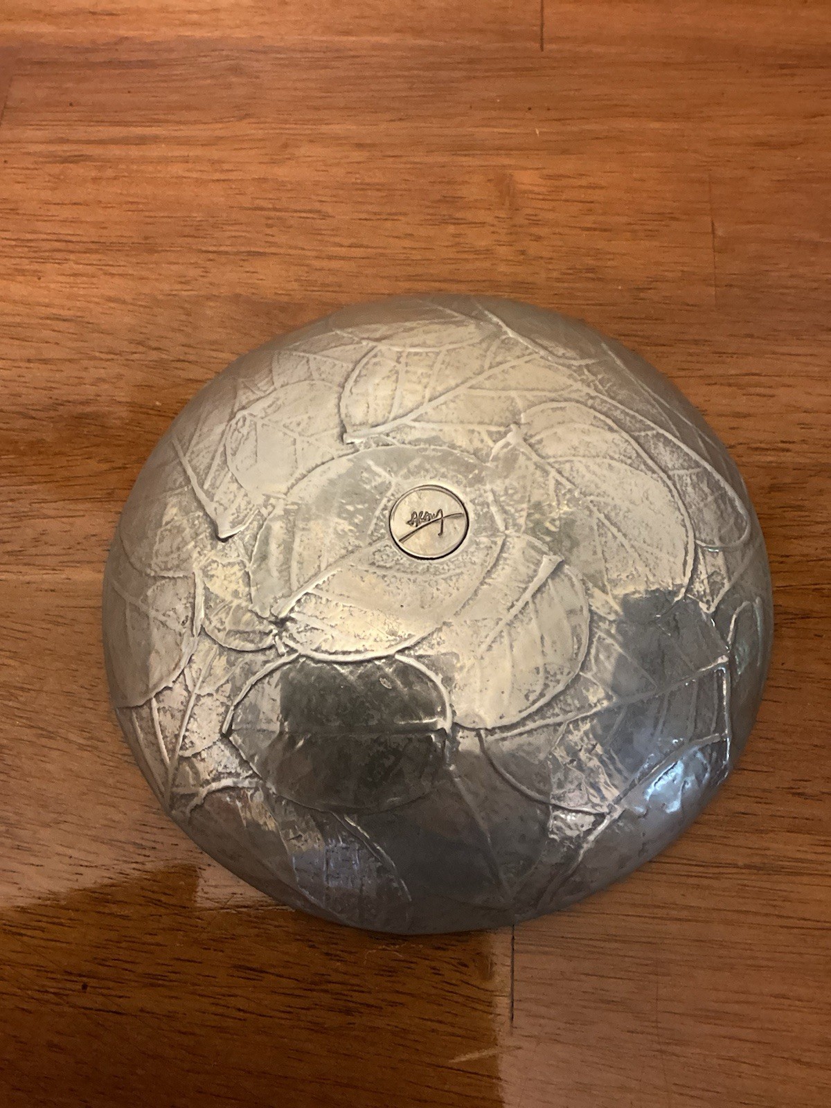 Ginkgo Forest Leaf Imprinted Micheal Aram Botanical Plate