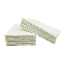 ® Deckled Edge Handmade Paper Place Cards, Escort Cards, Business Cards, Visi...