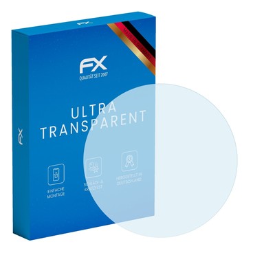 atFoliX 3x Displayschutzfolie für Swatch C-Pink Schutzfolie klar Folie