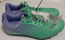 Thestron Boys Girl Men Women Purple Teal Track Cleats Size Youth Boys 3 Womens 4