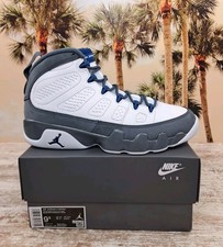 Air Jordan 9 Retro 2026 Flint Grey French Blue HV4794-100 Men's Size 9.5 NEW