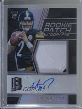 2018 Panini Spectra Rookie Patch Auto 33/99 Mason Rudolph #205 Patch Auto fm0
