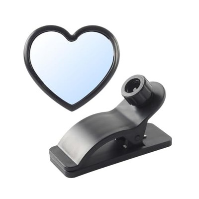 Baby Car Mirror Rear Facing, Wide Angle Convex Back Seat Mirror, 360° Clip
