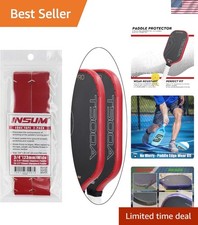 DIY Customizable Pickleball Paddle Tape - Durable Red Edge Guards, 23mm Width