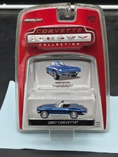Corvette Collection 1967 Blue Vette Greenlight 1/64 Series 3 NIP