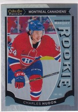 15/16 OPC PLATINUM CHARLES HUDON WHITE ICE RC ROOKIE PARALLEL /199 #46