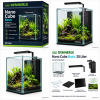 Dennerle Nano Cube Basic 20 Liter Aquarium Set