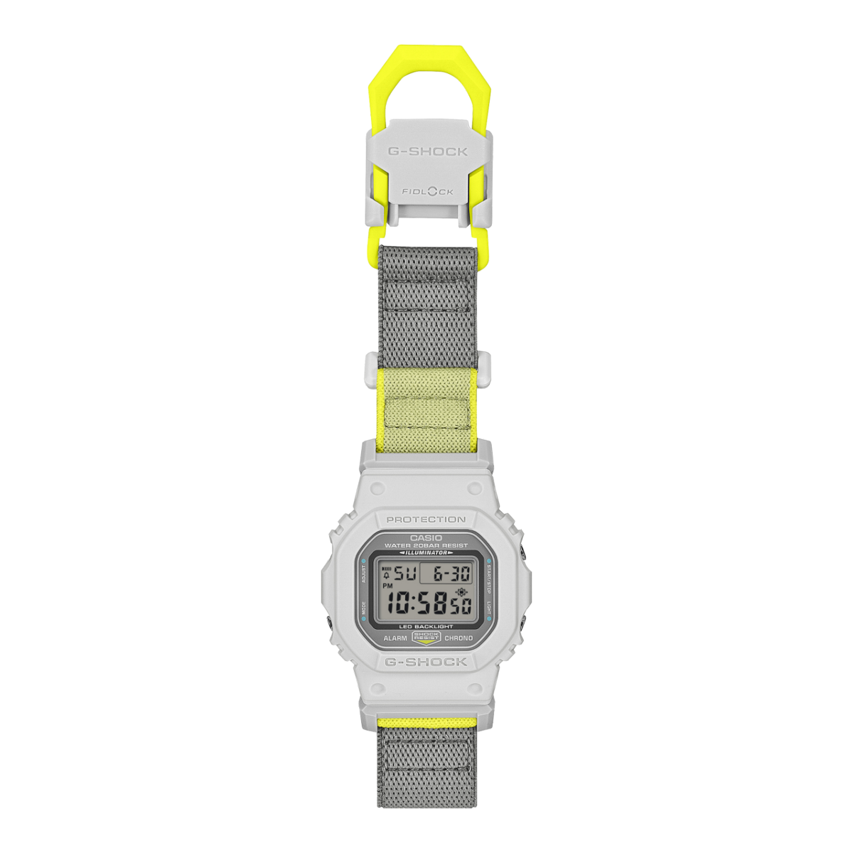 DW-5600MNC-7A8JF Casio G-SHOCK Watch NEW CLOTH BAND SERIES FIDLOCK