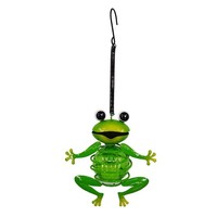 Solarleuchte Led AußEnleuchte Frosch-Figur Deko Gartenleuchte IP44 H 20 Cm