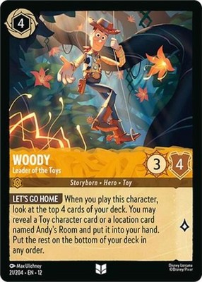 Woody - Leader of the Toys - NM - Wilds Unknown 021