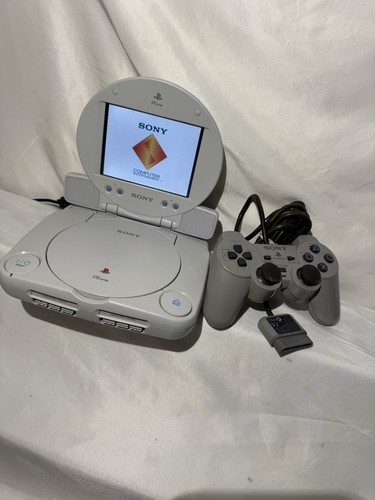 Sony PlayStation PS One PS1 w/ OEM LCD Screen SCPH-101 SCPH-131 TESTED Working