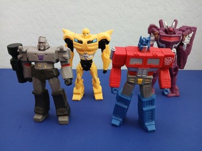 Transformers Titan Lot Optimus Prime Megatron Shockwave Bumblebee   Excellent...