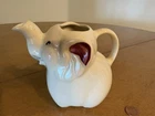 Vintage Shawnee Pottery 1940s Elephant Creamer Pitcher 4.5" Made In USA