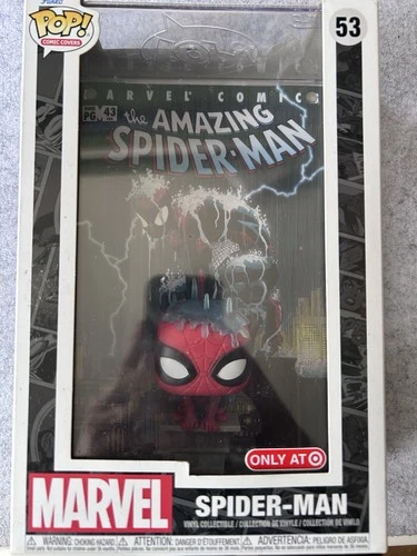 Funko Pop Comic Cover Spider-Man #53 Target Exclusive Amazing Spider-Man Figure