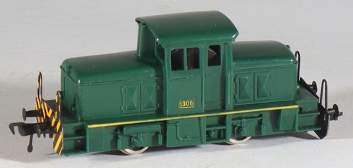 Locomotora diésel FLEISCHMANN escala H0 O&K Deutsche Bahn #1306 años 60 | Condition: Gebraucht