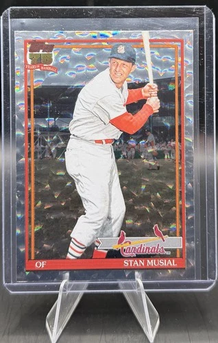 2026 Topps Series 2 Stan Musial Crackle Foil (RAW)