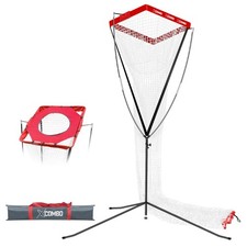 Volleyball Setter Trainer Net, Adjustable Height for Indoor and Outdoor Pract...