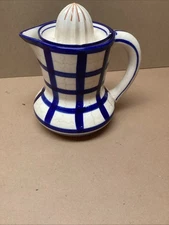 Vintage Cute 8” Japan Iced Tea Juicer Lid Pitcher