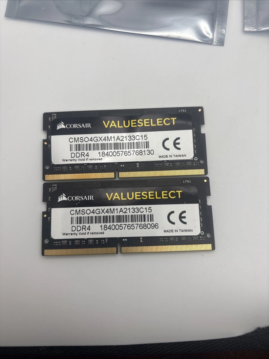 Corsair PC4-17000 (DDR4-2133) Bus Speed DDR4 SDRAM Memory (RAM