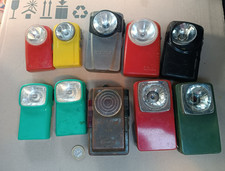 lot 10 anciennes lampes de poche vintage Wonder Varta SPF..etc