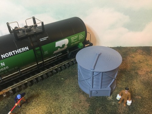 Small FUEL TANK - O Scale - 1:48 - 6 Sizes AVAILABLE! - Fully Assembled! USA - Picture 3 of 10