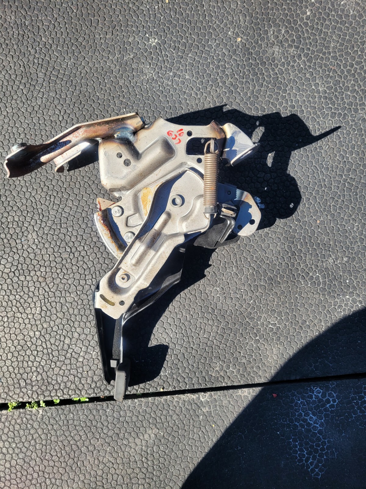 09-13 Infiniti G37 Convertible Parking Brake Pedal Emergency Foot Lever