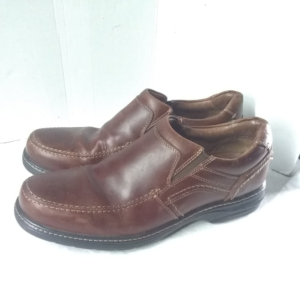 JOHNSTON & MURPHY Brown Sz 9.5 M Men XC4 Waterproof Venetian  display picture 2