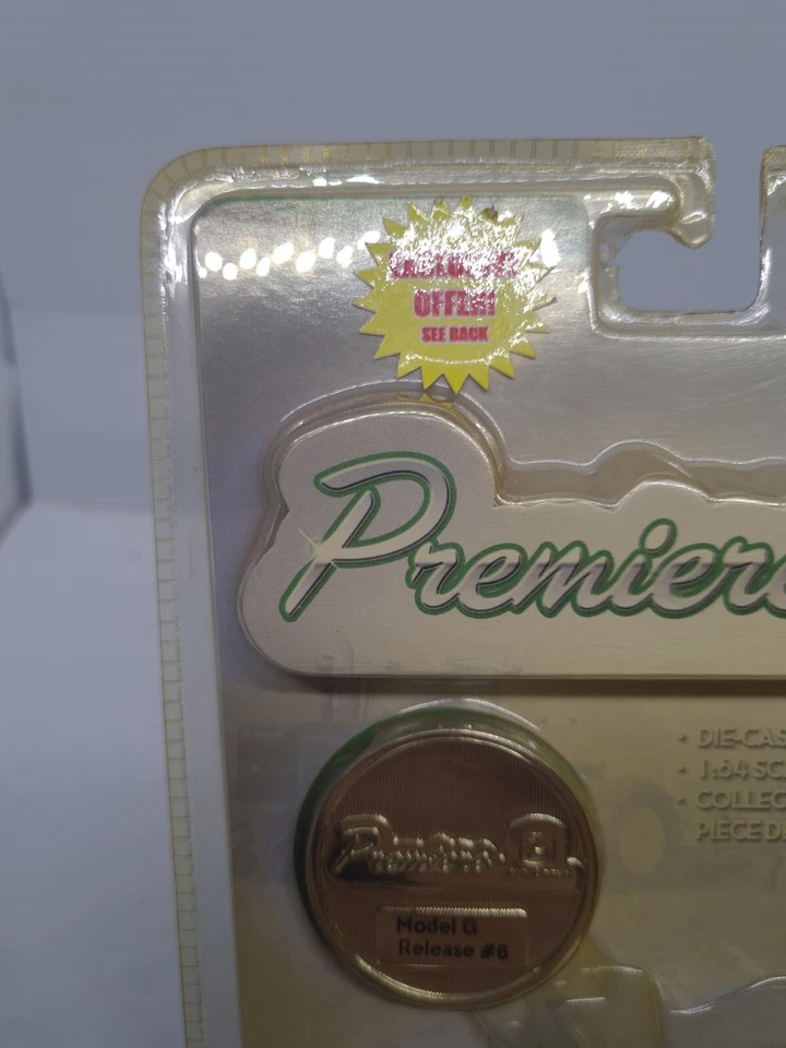 Tractor John Deere Modelo G 2007 diecast 1/64 Premiere Series #6 nuevo 37425B1 Foto 2 de 4