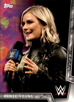 2018 TOPPS WWE WOMEN'S DIVISION #24 RENEE YOUNG - FREE SHIP