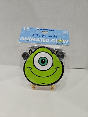 Mike Wazowski Animated Glow 2013 Halloween Light Up Car Window Cling Glow