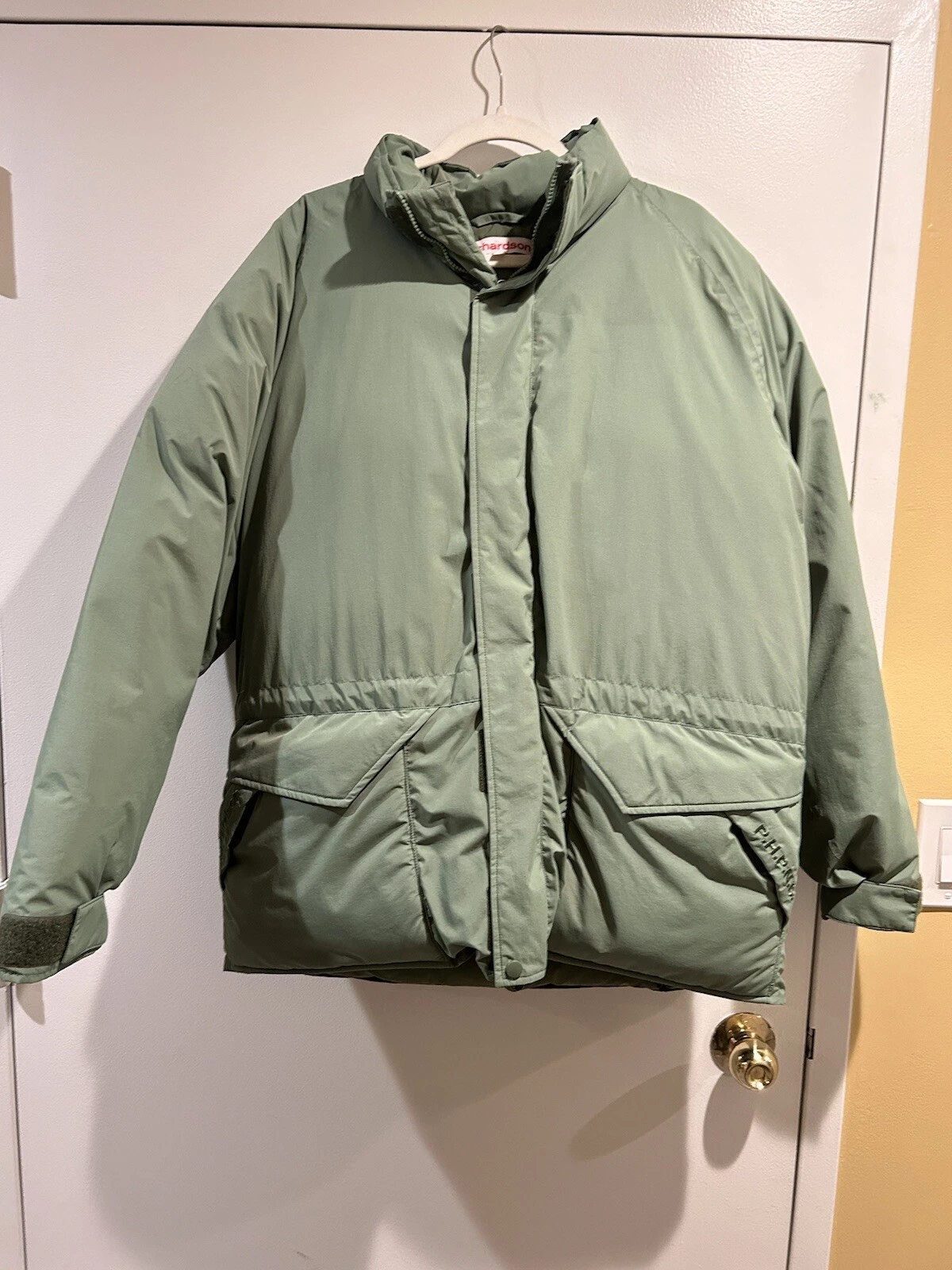 VESTE DE SKI D'HIVER RICHARDSON NEW YORK DOWN M ARMÉE VERTE SUPREME MARMOT NY