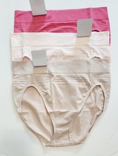 3 Warner's No Pinching No Problems Striped Hi Cut RT5501P Multi Sz 9/2XL - NWT