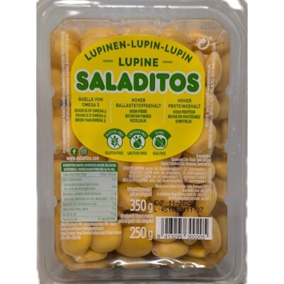 Saladitos Lupinen 350g - Proteinreich, Ballaststoffreich & Omega 3