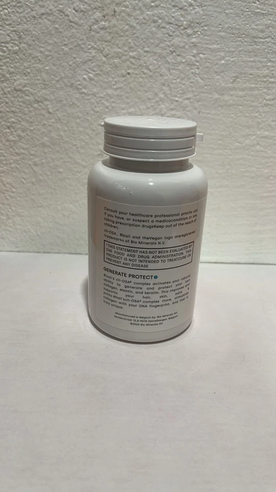 Cápsulas Generadoras de Colágeno Biosil para Cabello, Piel, Uñas 120 unidades Exp 12/27 Foto 3 de 3