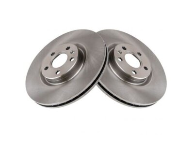 TRQ 37QC87S Front Brake Rotor Set Fits 2018-2020 Volvo XC60