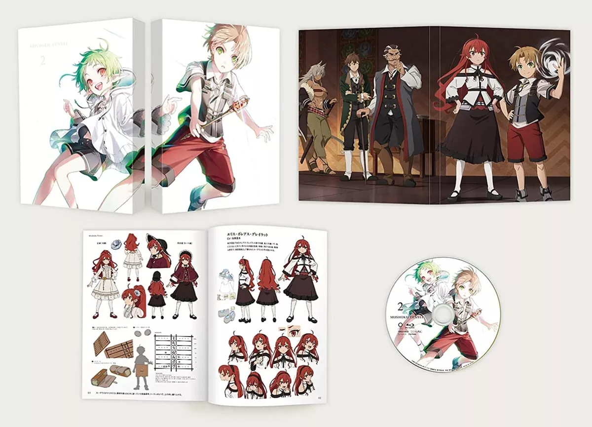 a](Blu-ray) Mushoku Tensei Jobless Reincarnation 2 TV Series 3 [First