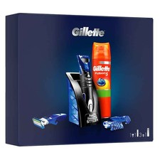 Gillette Styler Multiusos + Gel De Afeitado Gillette Fusion 5 + 3 Peines