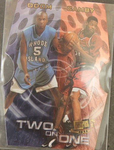 Press Pass SE 1999 baloncesto dos en uno Lamar Odom Marcus Camby TO4B