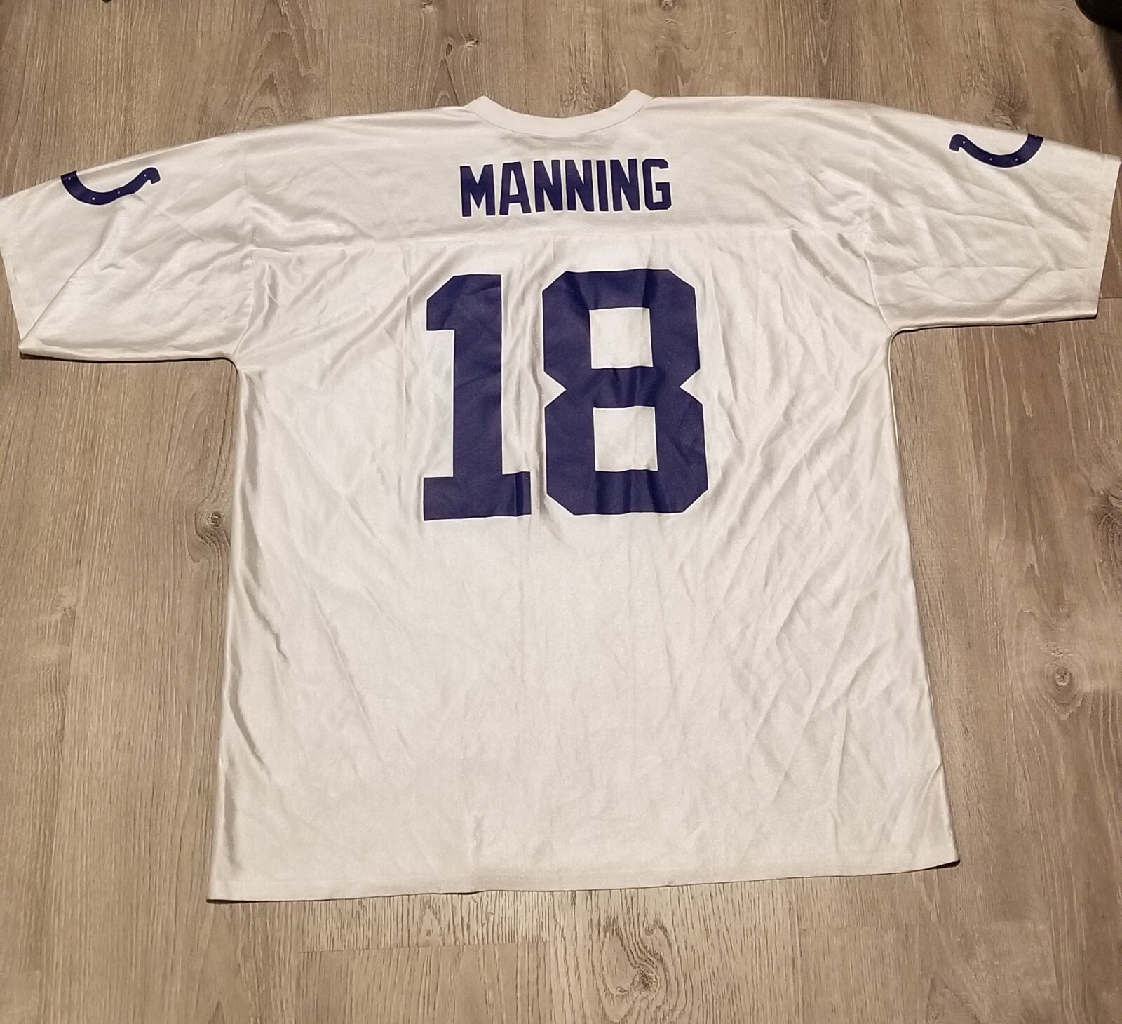 Peyton Manning #18 Indianapolis Colts Jersey NFL Team Apparel Men’s 2XL White